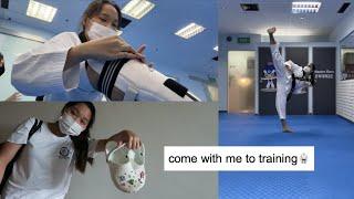 come with me to training: taekwondo edition