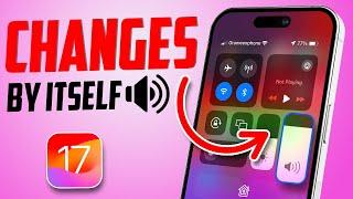 How To Solve Volume Changes By Itself On iPhone After iOS 17 | Fix Auto sounds change issues