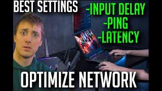 OPTIMIZE NETWORK SETTINGS for Performance and Gaming (PING/ LATENCY) on PC