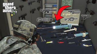 How To Unlock All Secret Weapons in GTA 5 (Fort Zancudo)