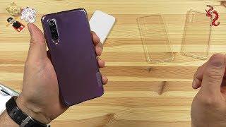 NILLKIN чехол для Xiaomi Mi9 SE //Сравнени с комплектным и чехлом за 3$