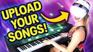 How to Upload Your MIDI Songs to Play VR Piano with PianoVision