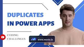Managing Duplicate  Records in Power apps | Duplicates value Detection In Canvas app