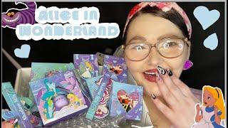 The new Colourpop x Alice In Wonderland full collection/Unboxing + Swatches