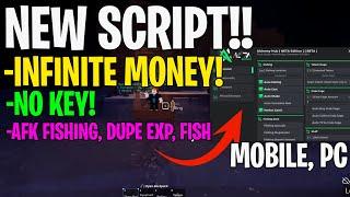 NEW Fisch Script  INFINITE Money, AFK Auto Fish, Dupe, Auto Farm Roblox Fisch Macro No Key Mobile