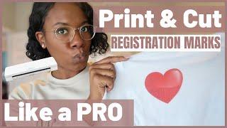 How to MASTER REGISTRATION MARKS on Silhouette Cameo 4 | Print and Cut Design Tutorial (MUST TRY)