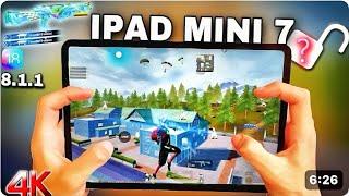 IPAD MINI 7 PUBG ️ Test  HDR + EXTREME GAMEPLAY PUBG  IOS 18.1.2 UPDATE 