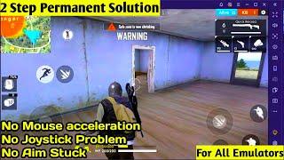 HOW TO SOLVE JOYSTICK PROBLEM OF FREE FIRE IN ALL EMULATOR || PERMANENT SOLUTION || MALAYALAM