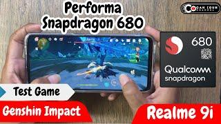 REALME 9I TEST GAME GENSHIN IMPACT 2024 / PERFORMA SNAPDRAGON 680