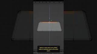 MODELAGEM no BLENDER - Teclado 3D #shorts
