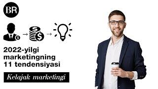 Hozirdan tayyorgarlik ko‘rish kerak bo‘lgan 2022-yilgi marketingning 11 tendensiyasi