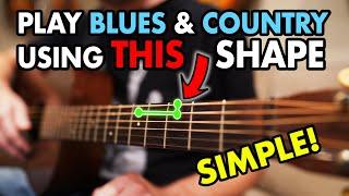 Wanting to improvise guitar? -- Start here -- Learn the "L" Shape to play country and blues - EP440