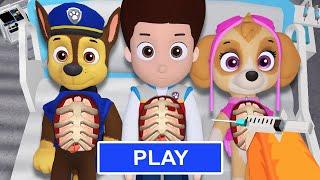 NEW PAW PATROL SURGERY MODE! Hospital Barry's Prison Run Obby! Walkthrough Roblox