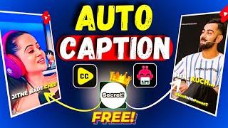 Top 3 FREE AI Caption Apps 2024 | Auto Subtitles for Shorts & Long Videos (Hindi & Urdu)