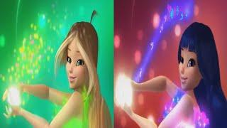 | ОДИНАКОВЫЕ МОМЕНТЫ | ВИНКС ТРАНСФОРМАЦИИ | | SAME MOMENTS | WINX TRANSFORMATION |