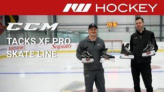 CCM Tacks XF Pro Skate Line // On-Ice Insight