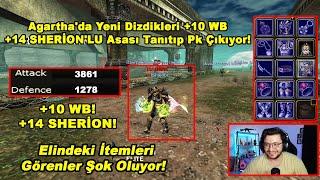 Miraç Mandıralı - Agartha'da Yeni Dizdikleri +10 WB +14 SHERİON'LU Asası Tanıtıyor! | Knight Online