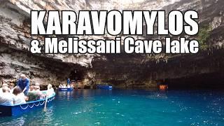 Kefalonia, Greece | KARAVOMYLOS - Melissani & Zervati Cave Lakes, Beaches and Restaurants