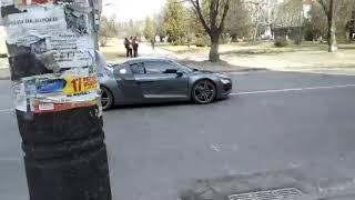 Audi R8, ДТП в Луцьку | Волинські Новини
