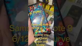 Samsung Note 9 6/128 gb curve display all working! #device