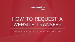 How to Request a Website Transfer From AMP