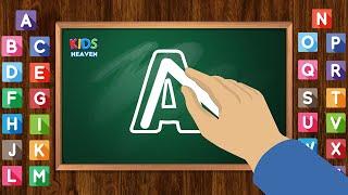 How to Write Letters for Children - Teaching Writing ABC for Preschool - Alphabet for Kids