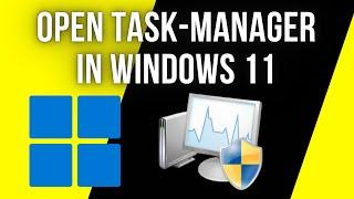 How To Open Task Manager In Windows 11