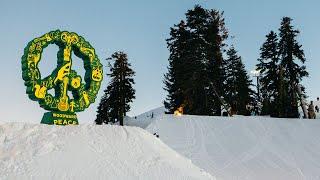 Boreal Pop Up Park—Woodward Tahoe's Disappearing Peace Park Edit!