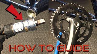 Shimano Square Taper Bottom Bracket Removal Guide