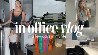 WORK DAYS VLOG (IN OFFICE!) - Annual office trip, im over it, & realistic evenings at home