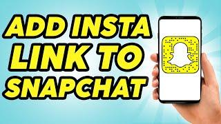 How to Add Instagram Link on Snapchat Public Profile - 2024