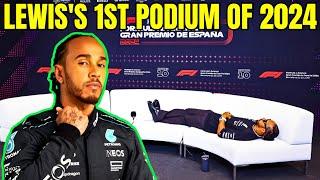 Lewis Hamilton Gets REVENGE On George Russell And Takes His First Podium Of The Season