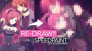 My Doll • REDRAW! (2012→2020)  Speedpaint