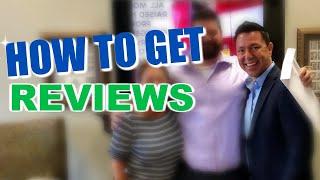 How to get reviews - New Real Estate Agents