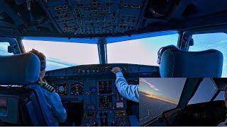 Airbus A320 Take Off | Girl Pilot Startup and Takeoff Airplane RWY 08R | Cockpit View