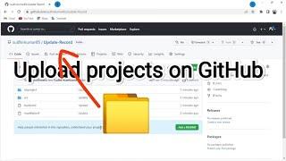 How to upload files / folders / projects on github ||Upload java Netbeans Project on github