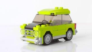 Lego Mr Bean's Mini Cooper (with instructions)