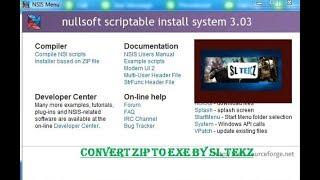 How to convert ZIP to EXE 100% working