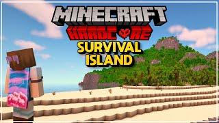 I Survived 100 Days on a SURVIVAL ISLAND in Minecraft Hardcore! Here's What Happened...