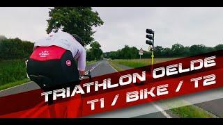 Oelder Triathlon - unsere Strecken: T1 / Bike / T2