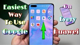 This Is It! - Easiest Way To Use Google on Every Huawei! Gspace Mod And Play Store Shortcut!