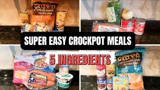 5 INGREDIENT DUMP & GO CROCKPOT MEALS FOR BUSY MOMS | THE SIMPLIFIED SAVER