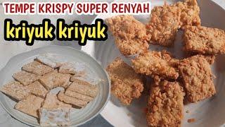 RESEP MEMBUAT TEMPE KRISPI !! DIJAMIN ANAK ANAK PADA SUKA