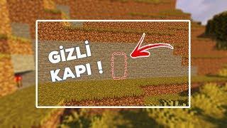 Minecraft - Gizli Kapı Nasıl Yapılır ? (Mod'suz) / Minecraft - How To Make A Hidden Door