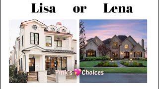 LISA OR LENA [House Exterior] |||Pinks Choices