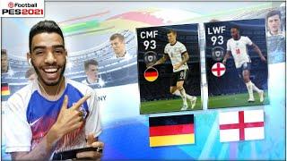 Germany + England NATIONAL TEAMS SELECTION + LEGENDS PES 2021 MOBILE