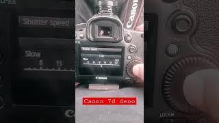 Canon 7d tutorial