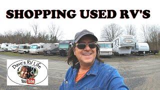 Used RVs For Sale in RV Storage Lots - Did I Find One?