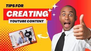 DO THIS if you want CREATIVE CONTENT on Youtube - 10 Tips...