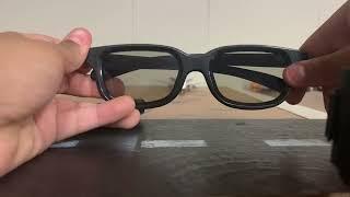 Unboxing my RealD glasses